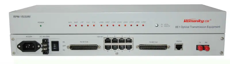 8M 8EM Pdh Mux With 8e1 And 2fe Ports telecommunication equipment supplier telecommunication services.jpg