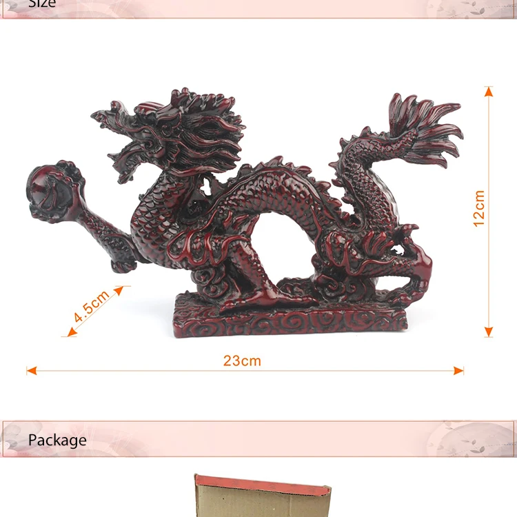 Importance Feng Shui Ball Chinese Dragon Resin Statue Buy Importance