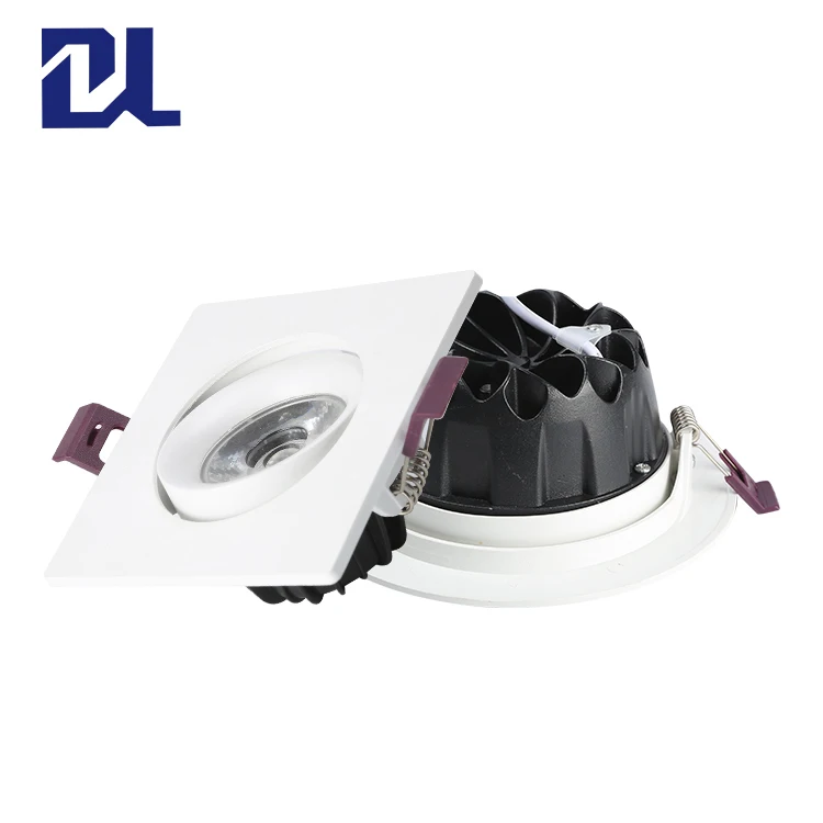 Factory Direct Sale school aluminum housing cob 5w 9w 15w square led spot light