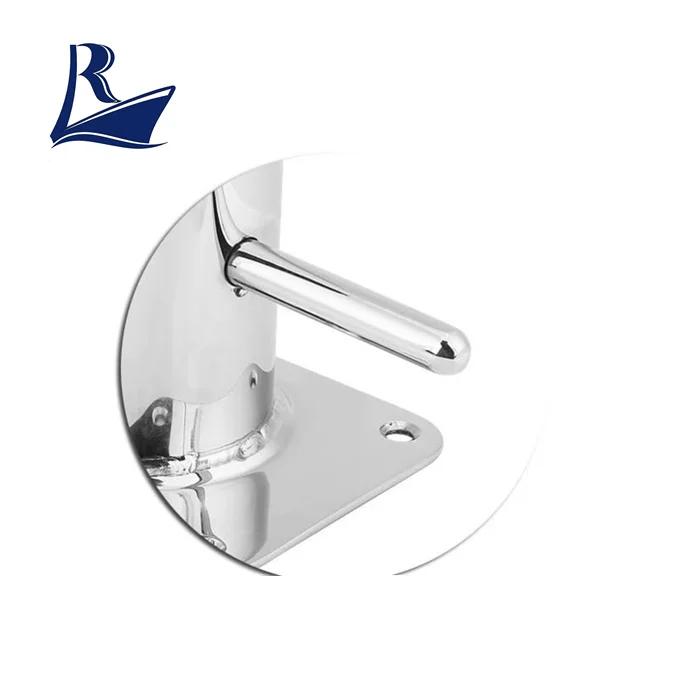 Boat Bollard - Stainless Steel Single Cross Mooring Cleat, 316 Marine Grade, 120x90mm, For Yacht & Boat Mooring - View #3