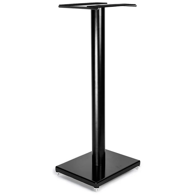 Oem 50/70/90cm Quality Black Home Theater Floor Bookshelf Speaker Stand