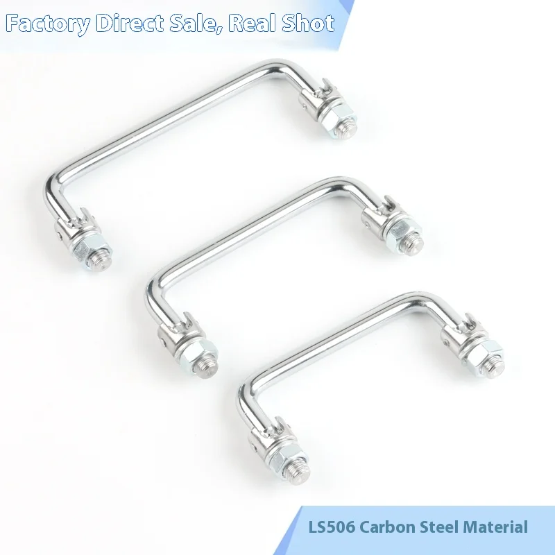 LS506 Stainless Steel Tool Box with Rotatable Movable Industrial Handle Foldable Design for Industrial Use Packed Carton details