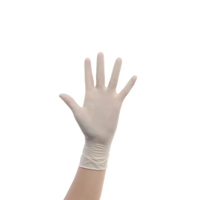 machine mechanical  disposable plastic gloves Gloves Latex Disposable Powder-Free Latex Protective Gloves