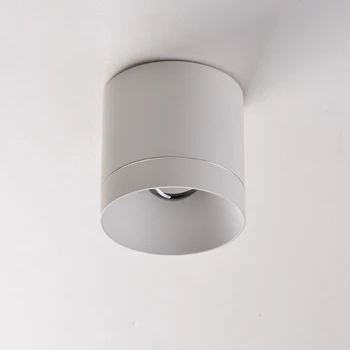 圆柱形表面安装天然白色暖白色新 led 筒灯住宅照明