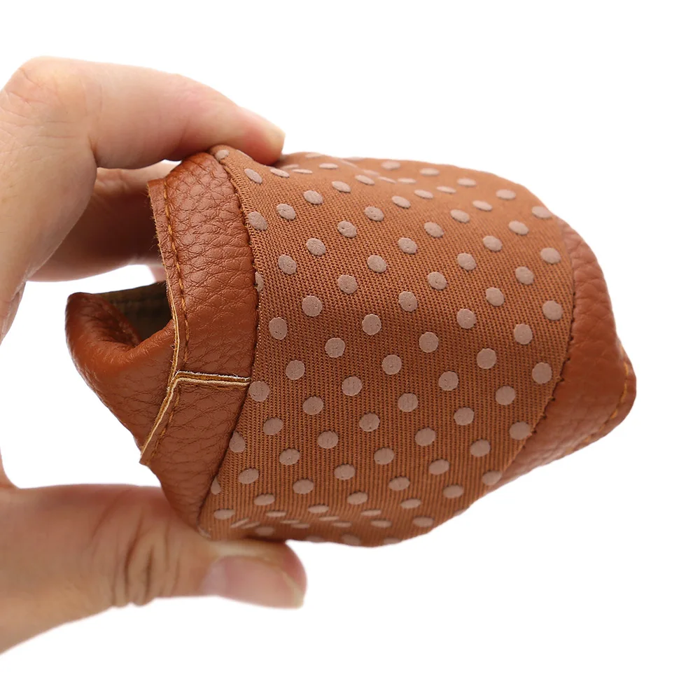 wholesale soft sole PU leather Slip-on  toddler baby casual shoes unisex factory