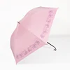 Slim Small Hook Handle Sun And Rain Long Starting Umbrella For Ladies