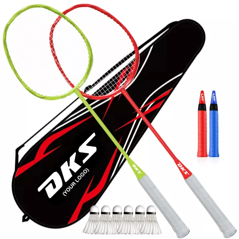 Hot Sale High Quality Nylon Badminton Racket Outdoor Aluminum Alloy