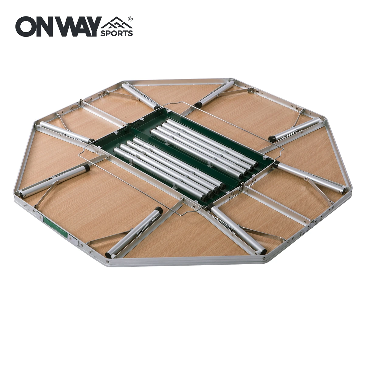 Onwaysports Polygonal Metal Adjustable Table Leg Garden Outdoor Floding