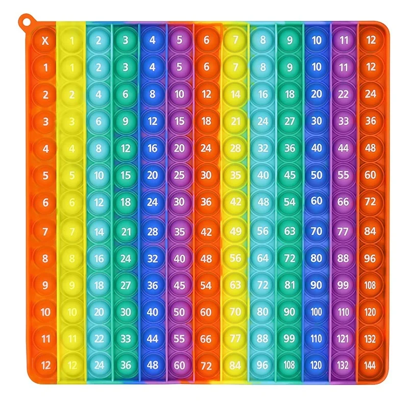 Children Decompression Fidget Toys Silicone Stress Reliever Push Bubble Toys for Kids Adults supplier