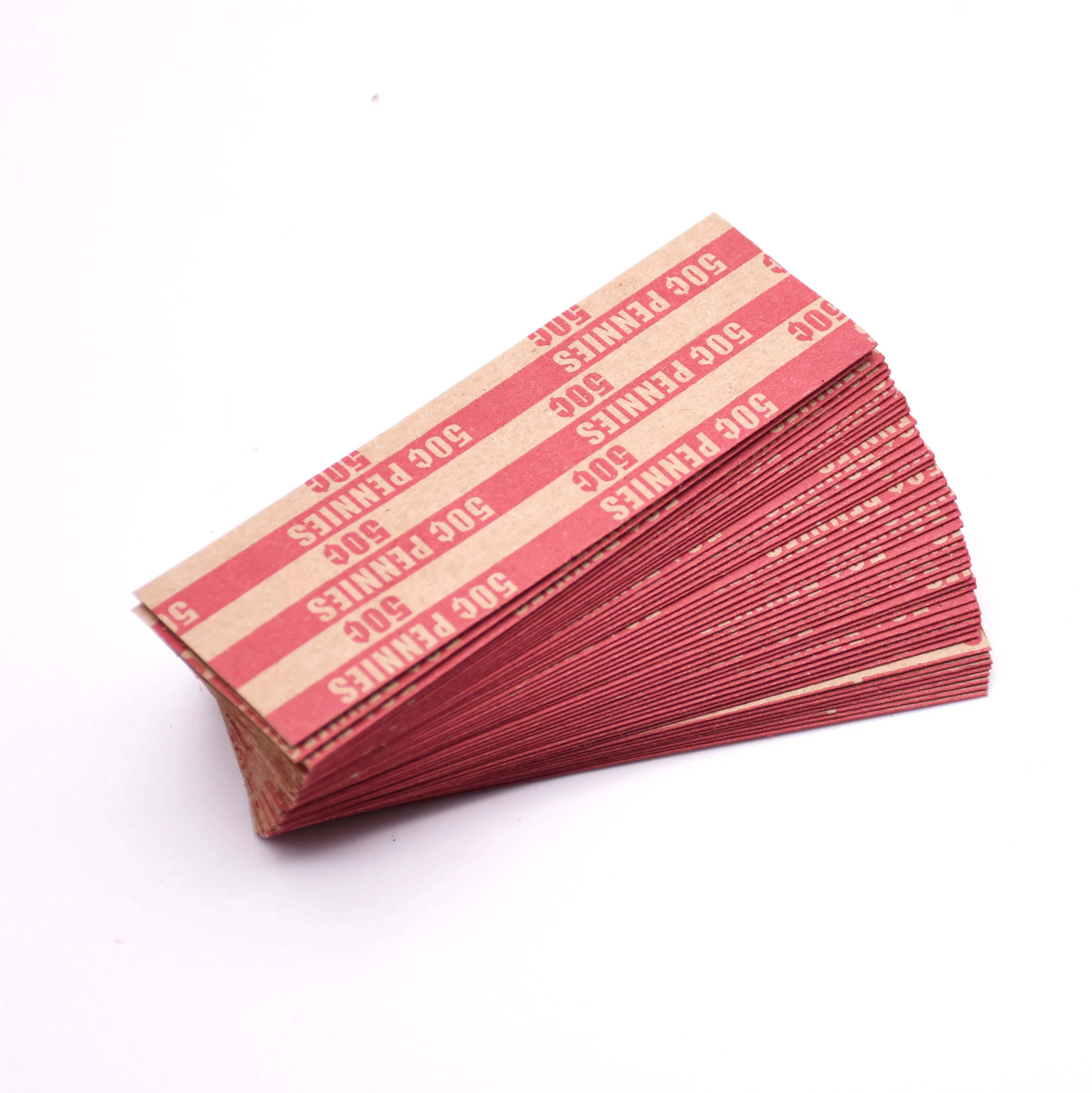 Neatlypacked Flat Coin Roll Wrappers Assorted,Quarters,Dimes,Nickels