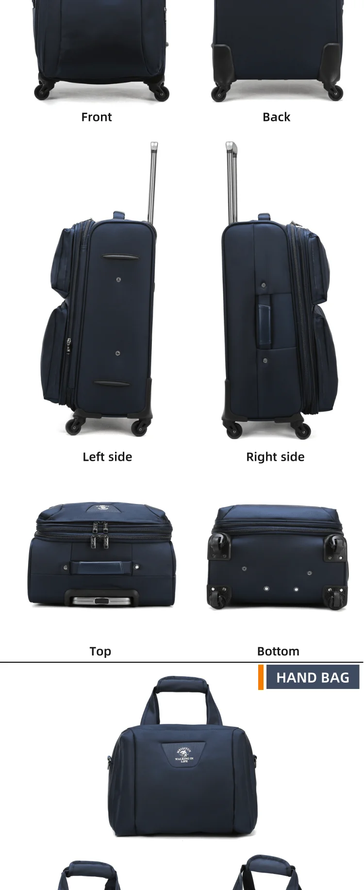 New Design Hot Selling menTravel Suitcase Girls Trolley Luggage