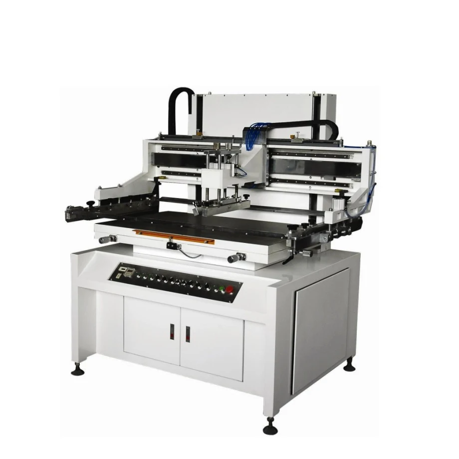 Screen Printer Vertical Semiautomatic Screen Printing Machine For