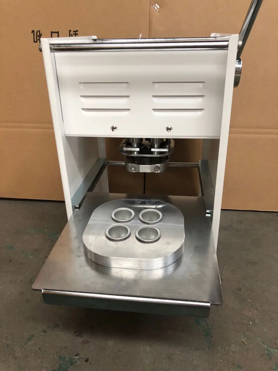 Coffee Pod Sealer Machine Nespresso Coffee Capsule 4 Cups Sealer