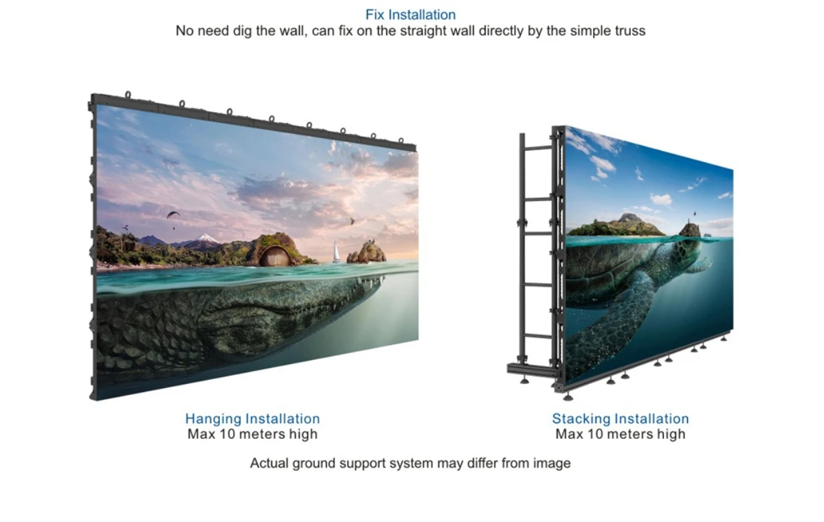Full color led display panel smd p3.91 advertising rental led screens outdoor