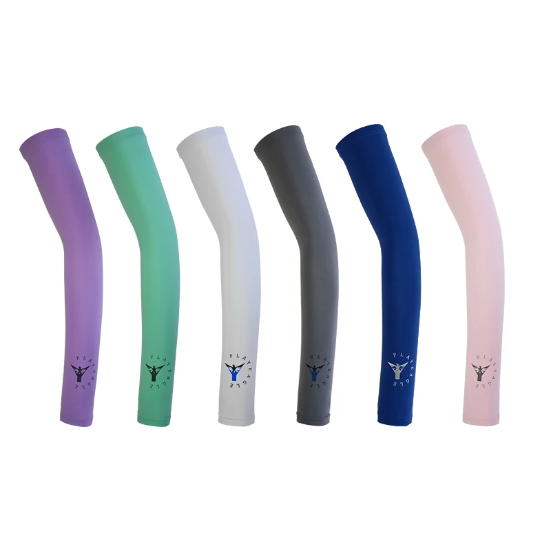 Ice Silk Cooling Sunblock Arm Sleeves Ladies And Men Outdoor Antiuv Sport Sleeves Arm Custom