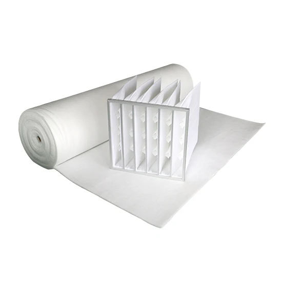 G2 G3 G4 F5 F6 High Dust Capacity Filter Media Roll For Bag Filter And Panel Filter Buy High