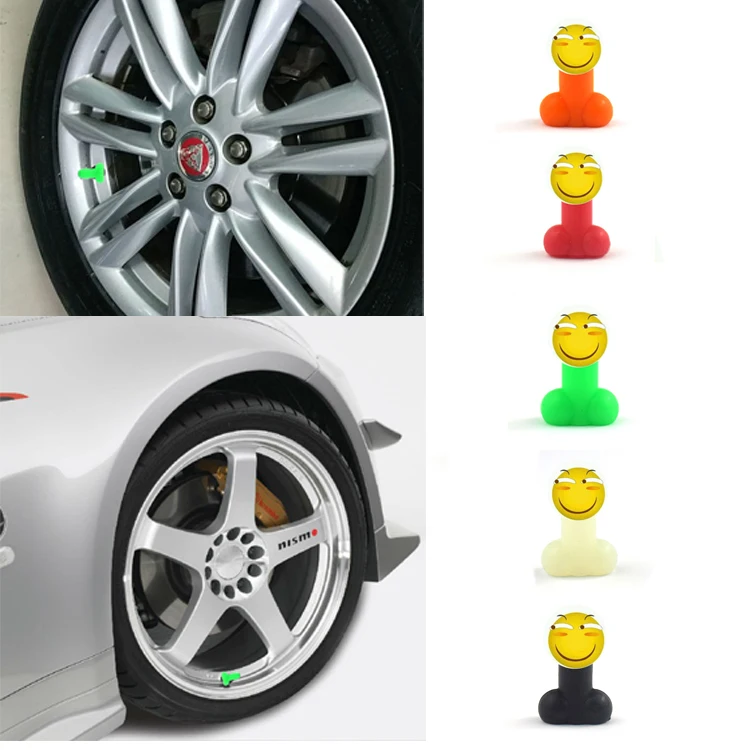 4 Pack Valve Stem Cap Prank Valve Stems Cap Prankgag Gift Tire Valve