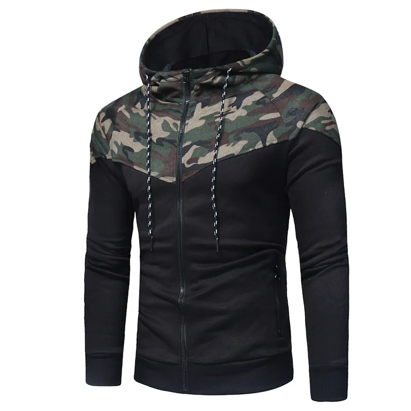 green camo champion hoodie