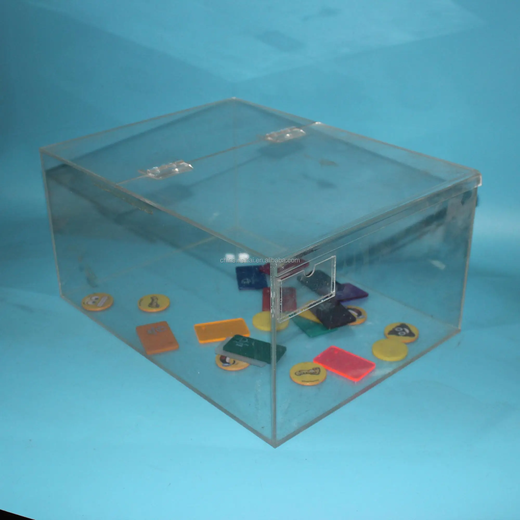 Clear Plastic Acrylic Poker Chip Carrier Poker Chip Box Buy Acrylic