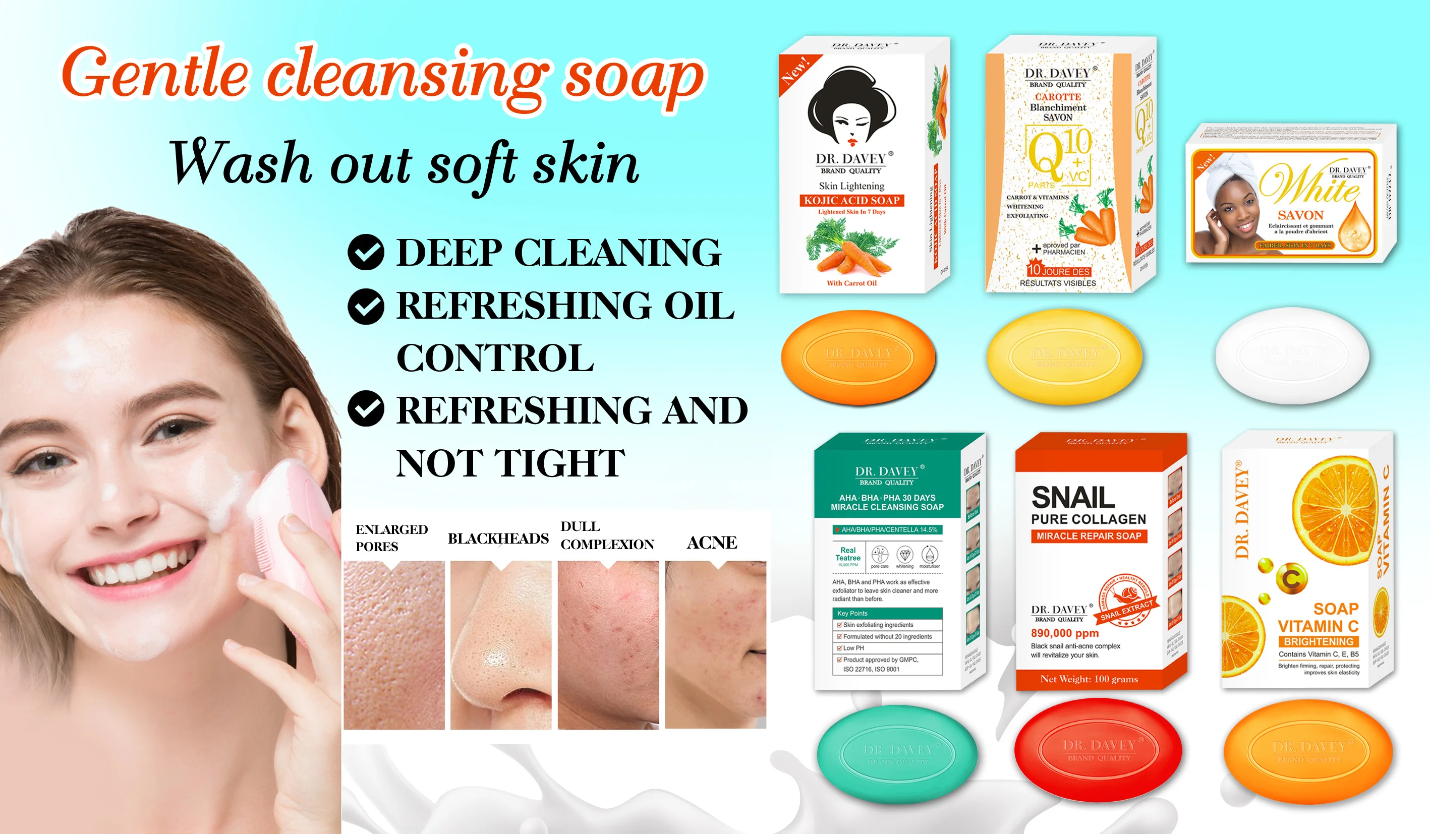 face soap for whitening face skin