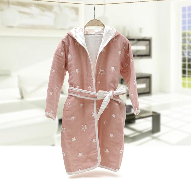White Children Bathrobe Absorbent For Child Animal Pattern Buy