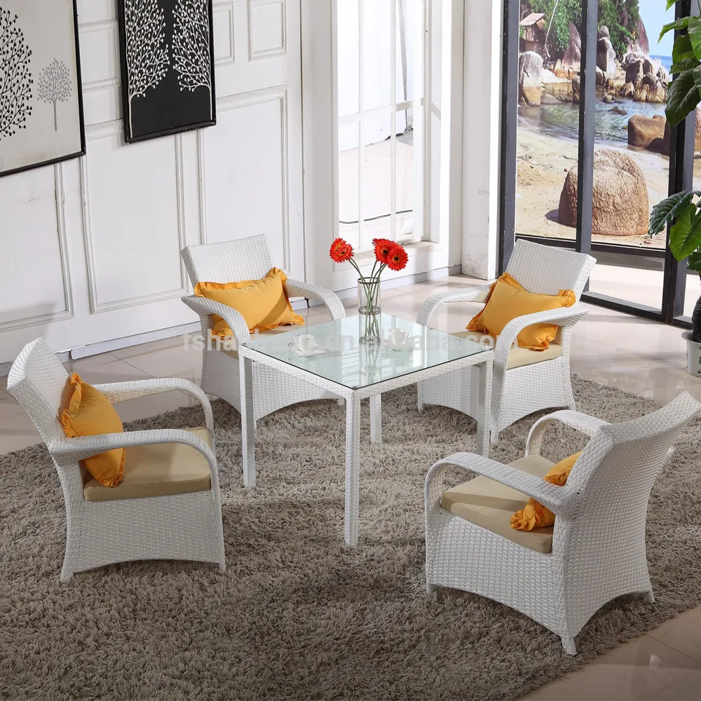 Outdoor 5pcs Rattan Sofa Set Patio Furniture
