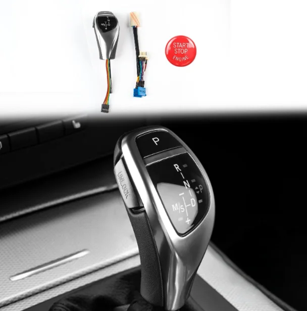 Automatic Led Shift Knob Gear Shifter For Bmw E90 E92 E93 Buy Led