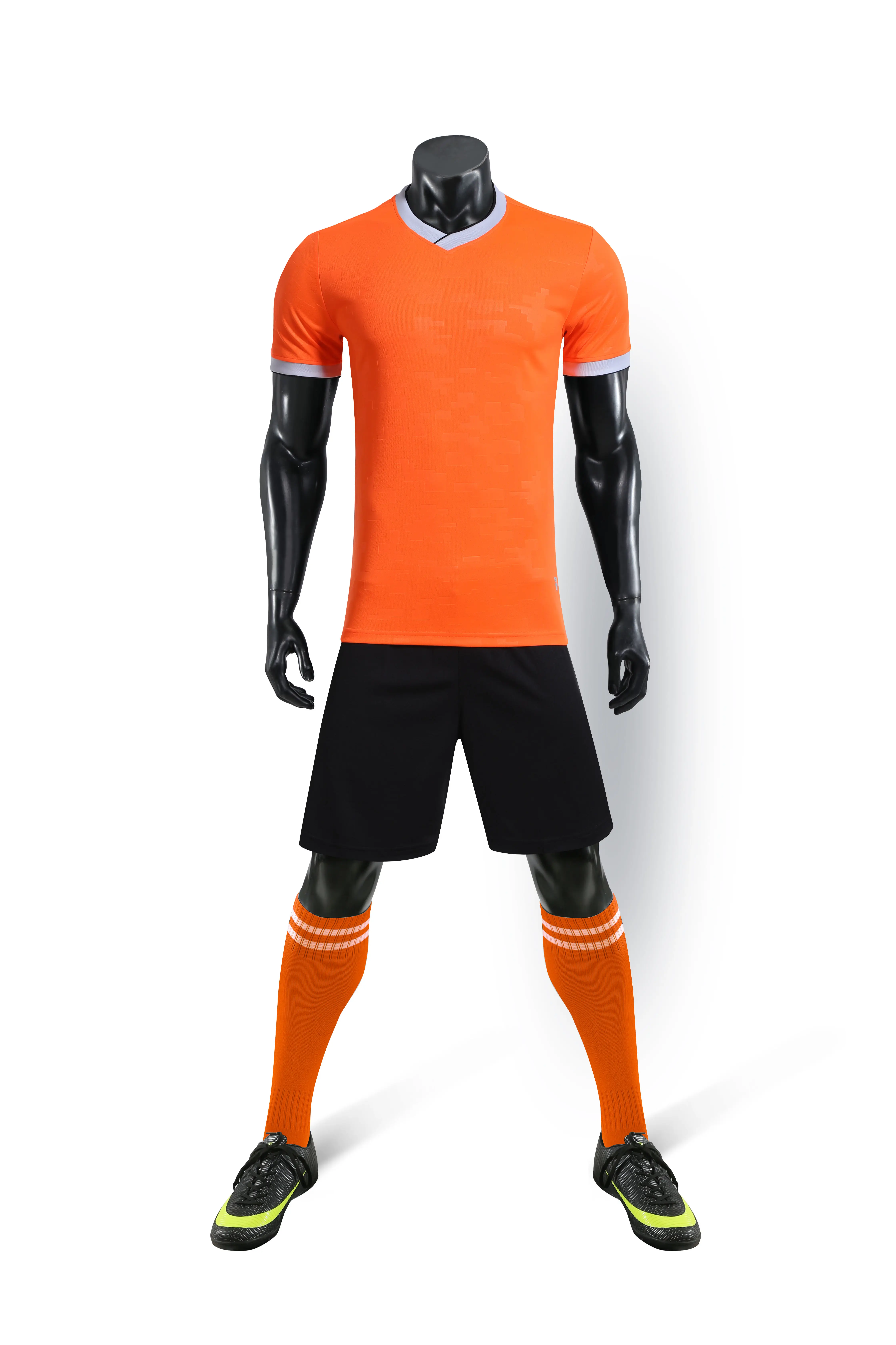 2020 新款足球训练制服美式足球衫衬衫设置打印足球球衣