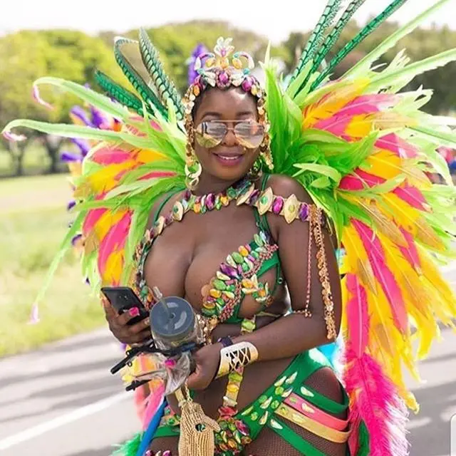 
Custom make Caribbean carnial costumes 