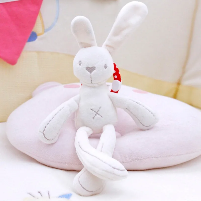 New Bunny Rabbit Bear Doll Baby Soft Plush Toy Bunny Sleeping Mate Stuffed &Plush Animal Baby Toy For Infants
