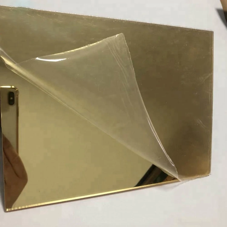 Hot Sale Cheap Plexiglass Plate One Way Mirrored Acrylic Mdf Plastic Mirror Sheet Wholesale