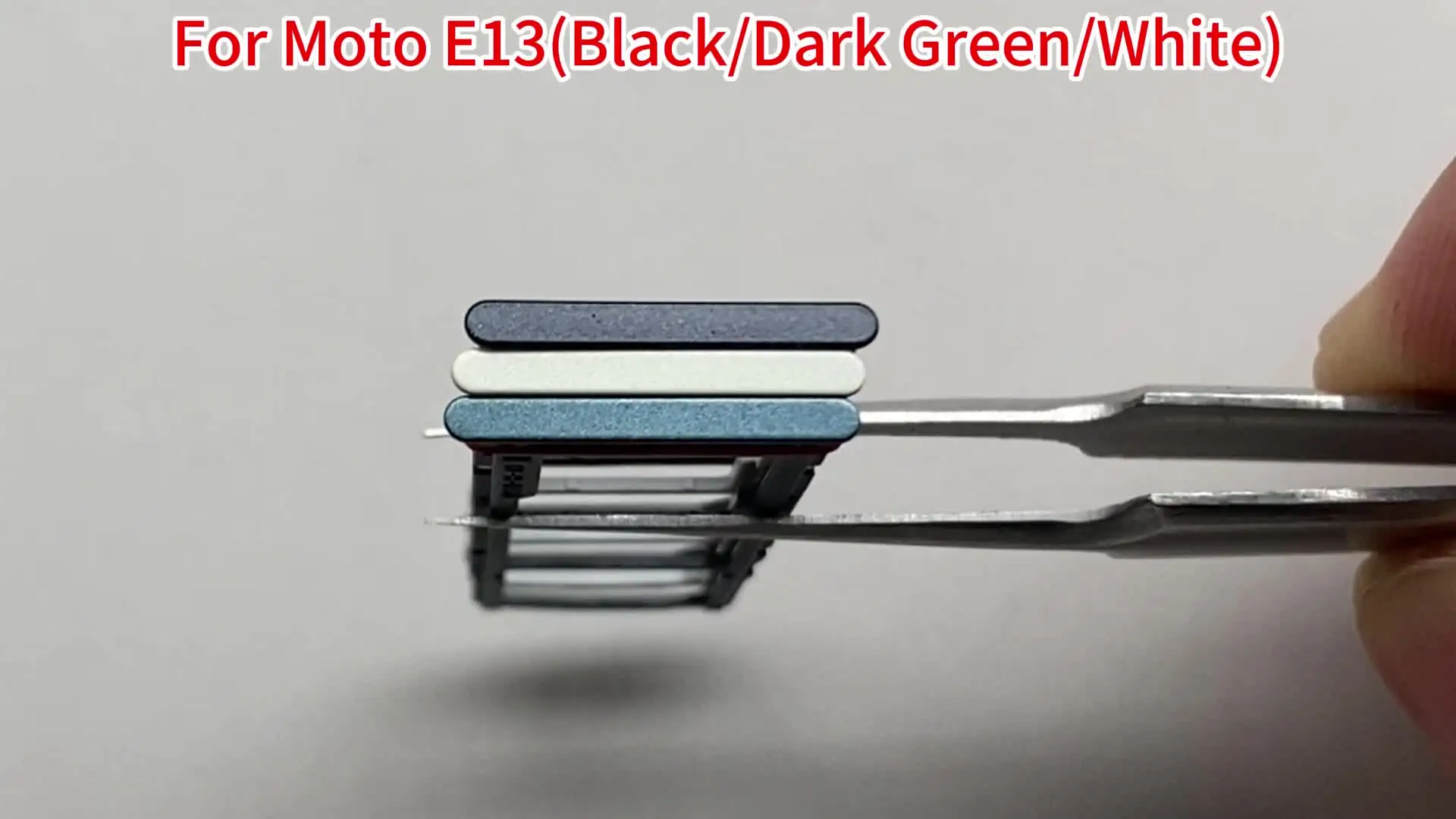Plateau Porte-cartes SIM Et MicroSD Pour Motorola Moto E13 XT-2345 - Pièce De Rechange Verte (SIM1 + SIM2 + MicroSD)