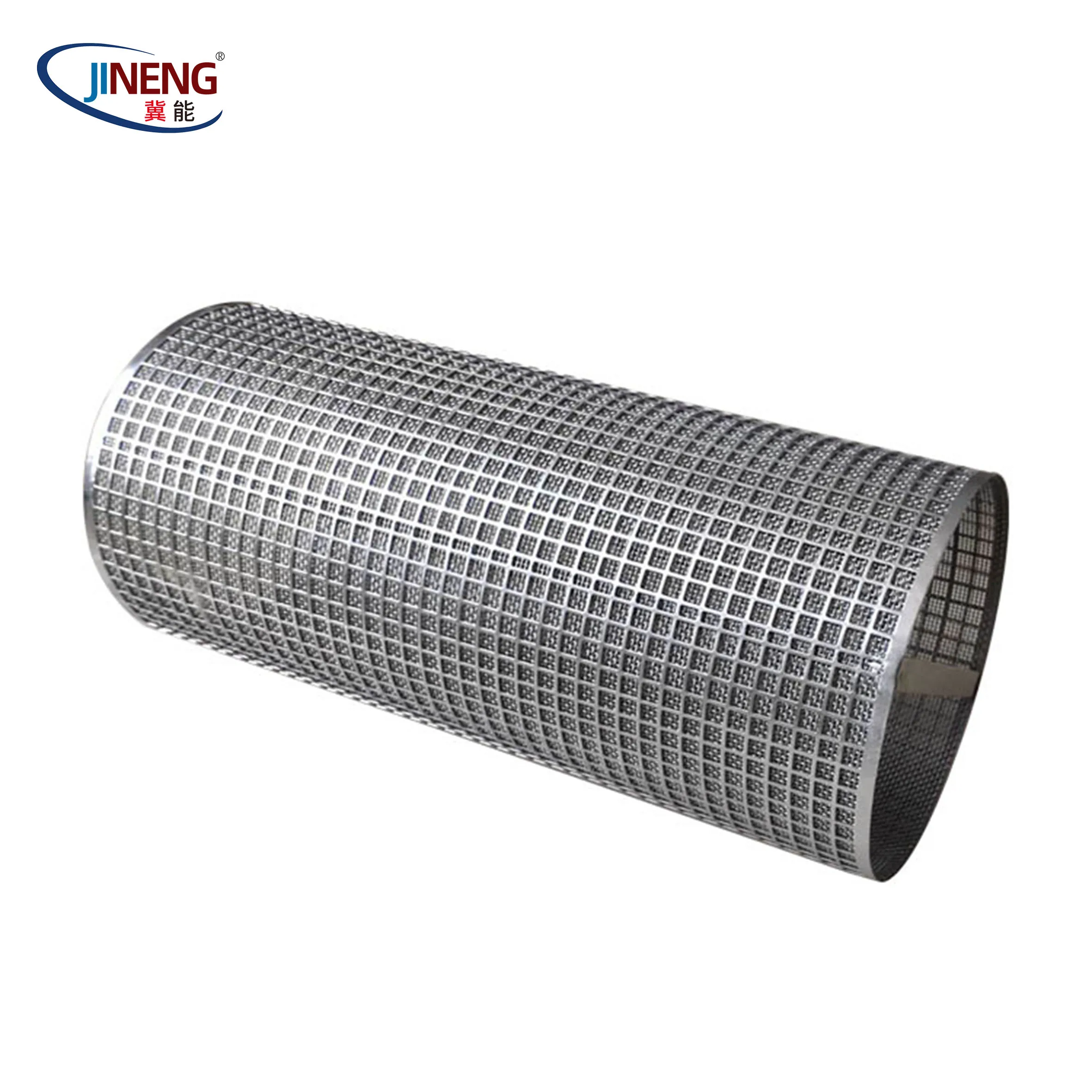 304 316 316l Stainless Steel Perforated Metal Tube New Filter Cylinder With Round Hole Shape 9376