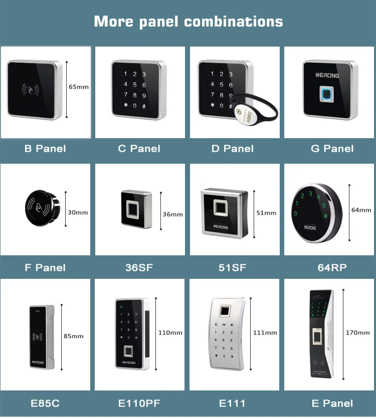 kr-s61a_electronic cabinet lock