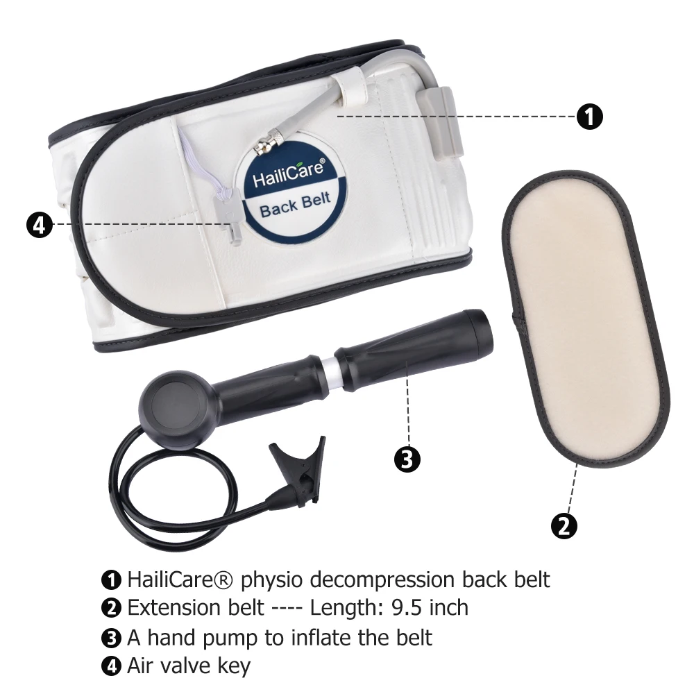 Hailicare High Quality Air Pressure Traction Back Support Waist Belt For Relief Waist.jpg