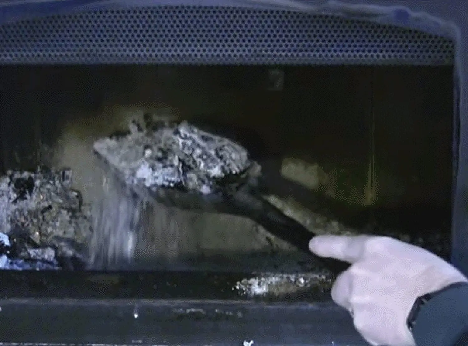 Coal / Ash Sifter Shovel Tool For Woodstove Or Fireplace,Ember Recovery