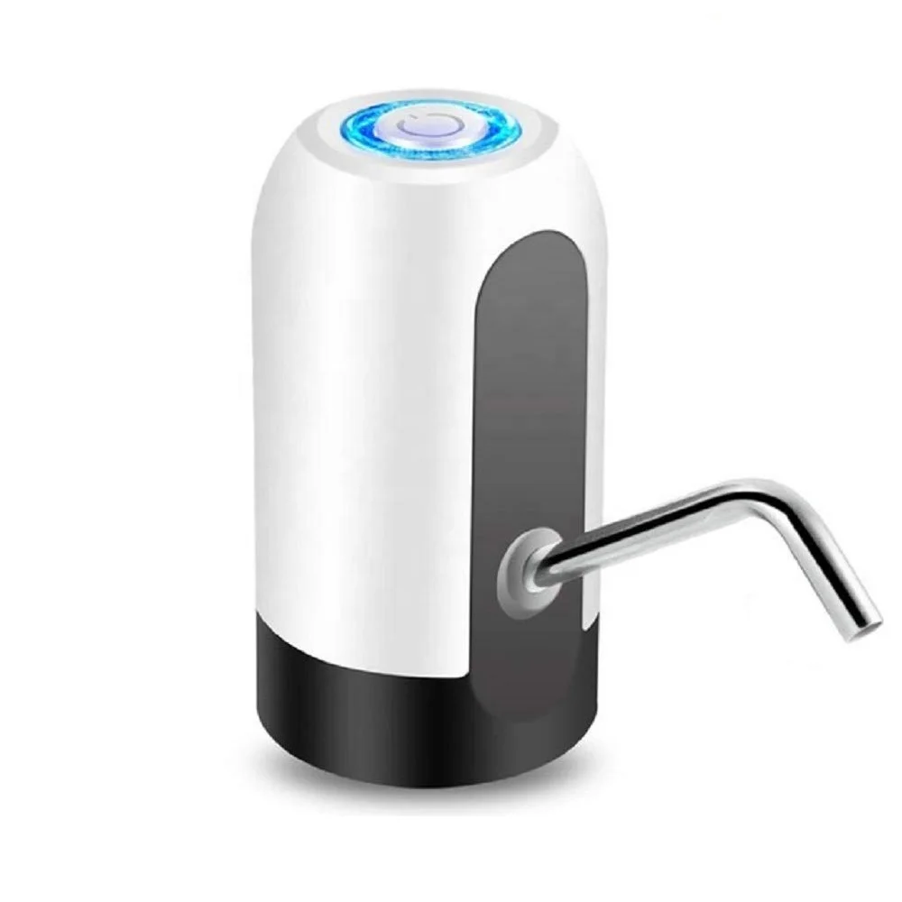 Distributeur D'eau, Bouton LED Distributeur De Bouteille D'eau Pompe à Eau  Potable Pompe à Cruche D'eau Charge USB Pour La Maison 