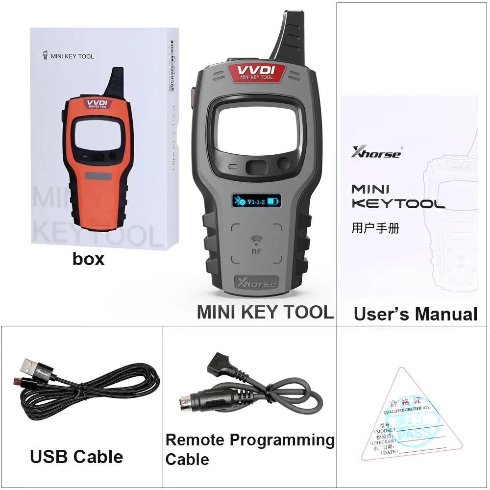 Xhorse Vvdi Mini Key Tool Global Version Support Ios Android Car Keys 