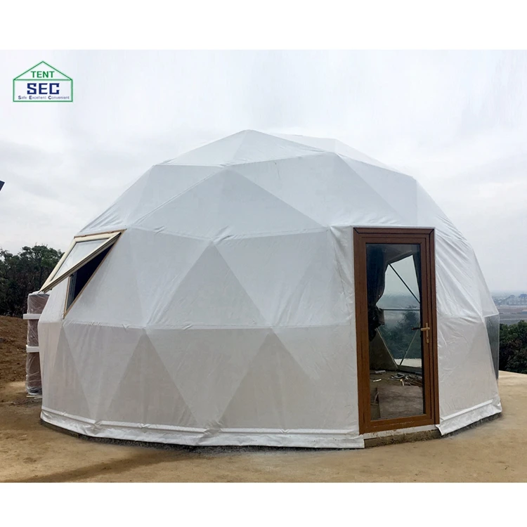 Glamping Dome Glass Large Permanent Round Tent Homes - Buy Large Tent ...