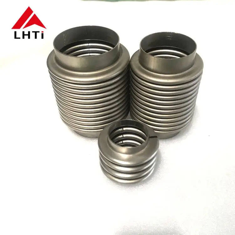 Titanium 45mm 50mm 70mm Exhaust Flex Pipe Bellow Car Exhaust Hose