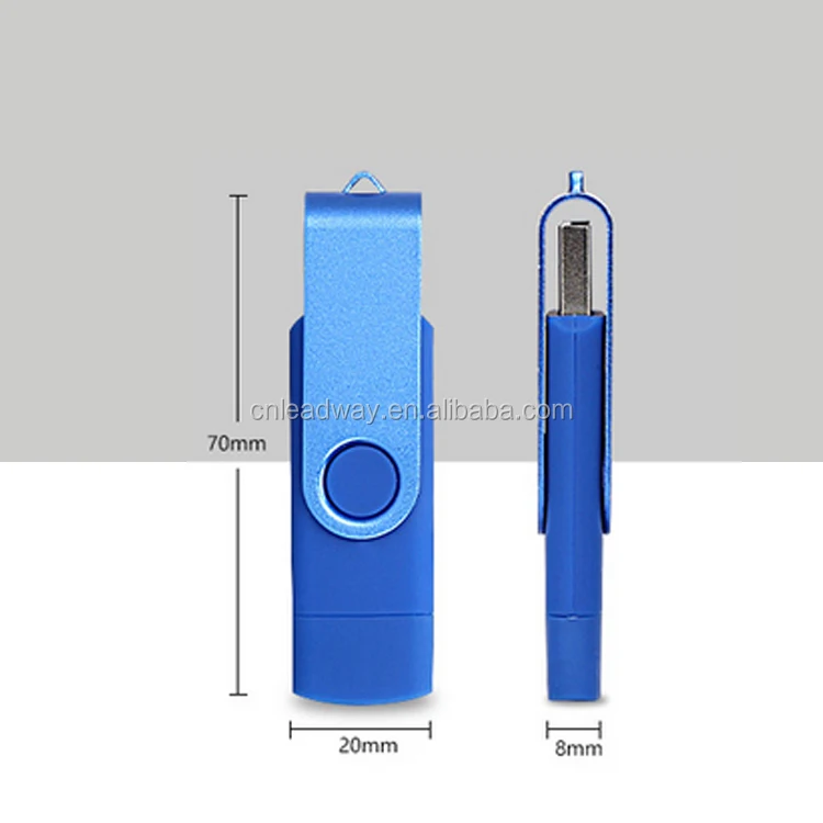 Classic Swivel USB Flash Drive Promotional Gift Micro USB Stick 4gb 8gb 16gb Pen Drive - ANKUX.COM