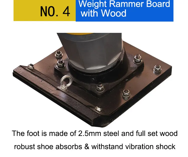 gasoline sand soil wacker impact jumping tamper tamping rammer