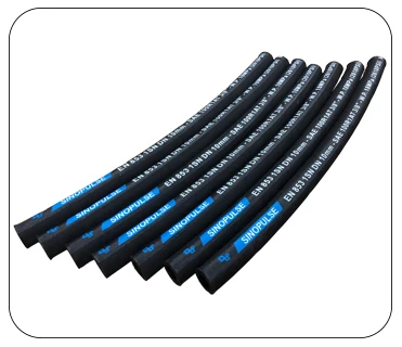 sinopulse 柔性橡胶液压软管 sae 100 r1at