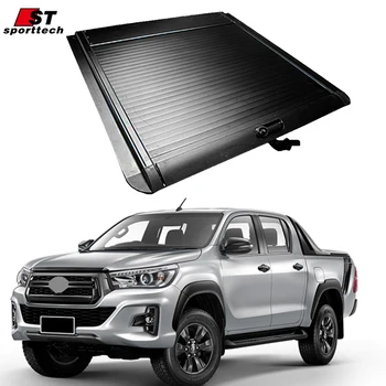 For Hilux Rocco Aluminium Tonneau Cover Retractable Pickup Truck Hard Bed Cover View Retractable Truck Bed Cover St Sporttech Product Details From Guangzhou Bode Auto Accessories Co Ltd On Alibaba Com