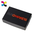 Baratos e de alta qualidade caixa de armazenamento de sapato gigante de papel ondulado preto