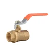 Grosna BSP Thread Forged Brass Ball Valve with Handle Manual 1/2"-2" Low Lead/Lead Free Full Port Brass Ball Valve