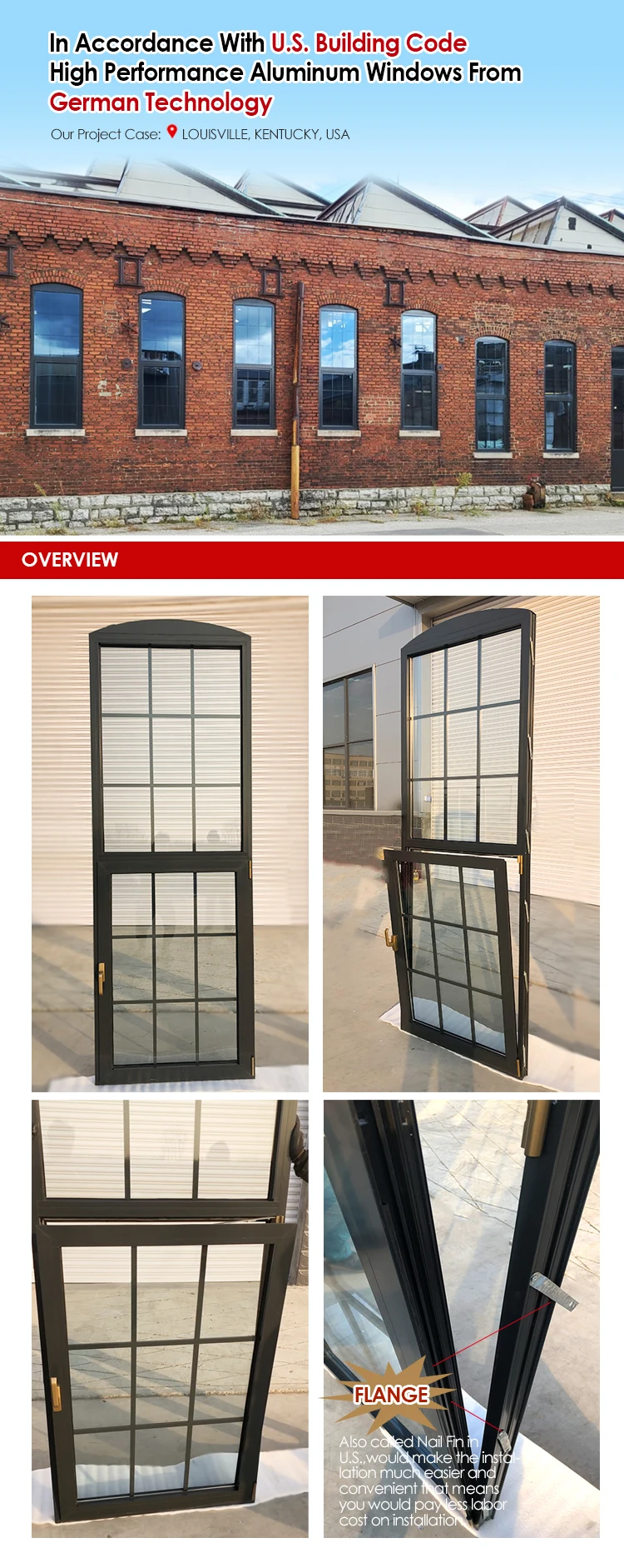 The newest beautiful picture aluminum window and door basic fixed apartments with big windows