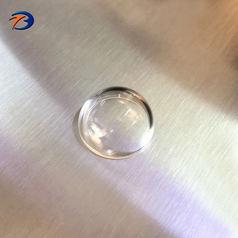 Fused silica quartz  dome  bk7 material glass domes and Sapphire domes for CCTV camera and underwater camera