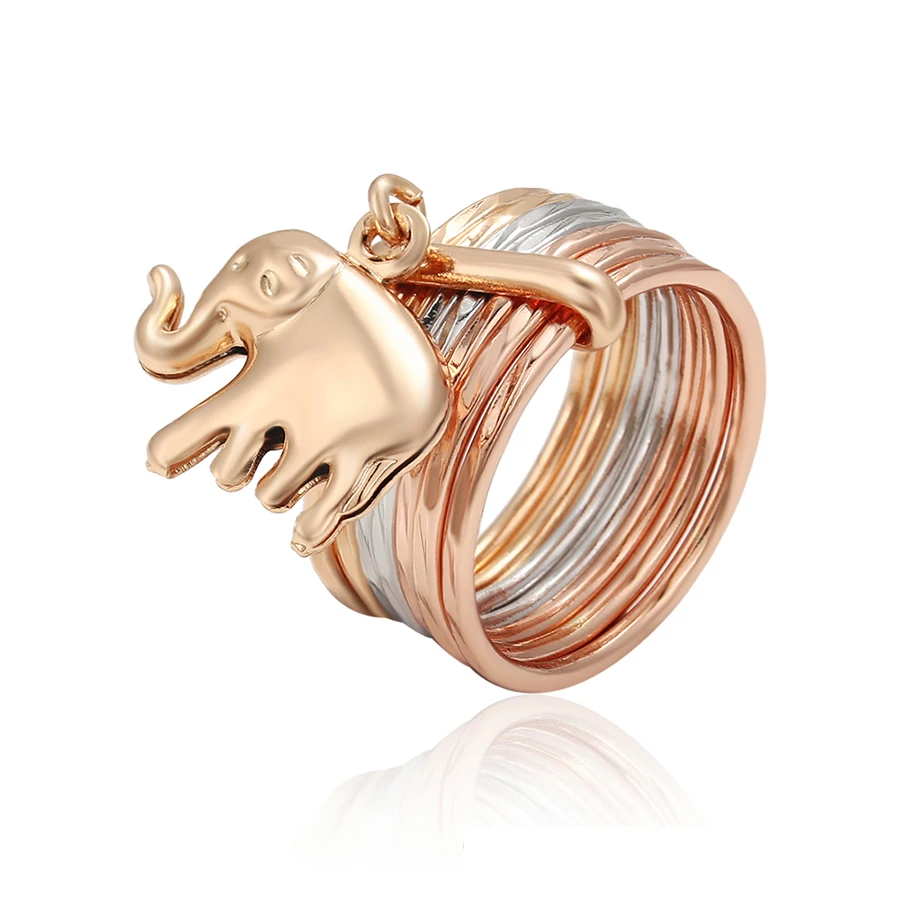 

gold plated ring,6 Pieces