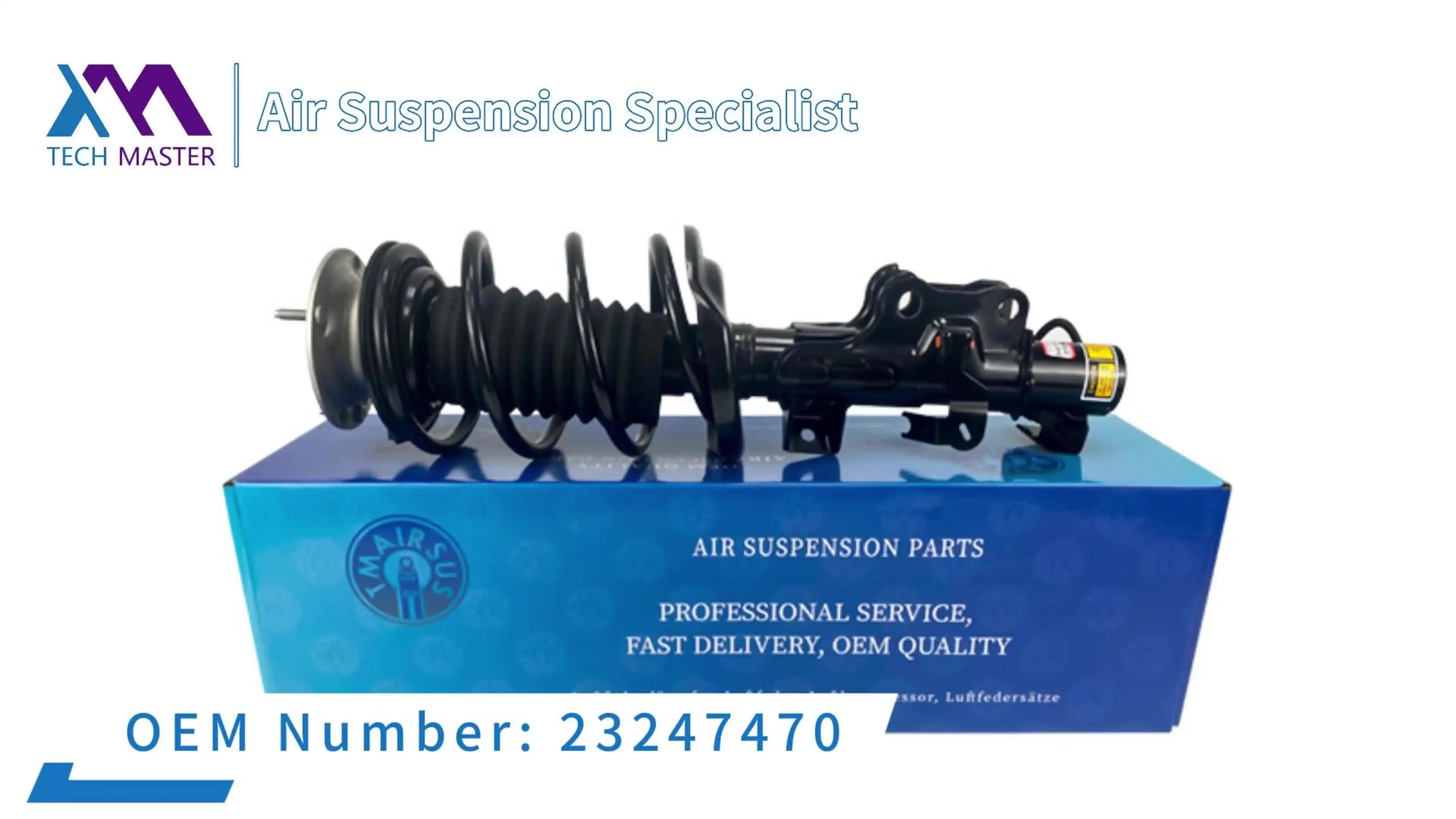 Tech Master 1188363-00-F Shock Absorber for Tesla Model 3/Y